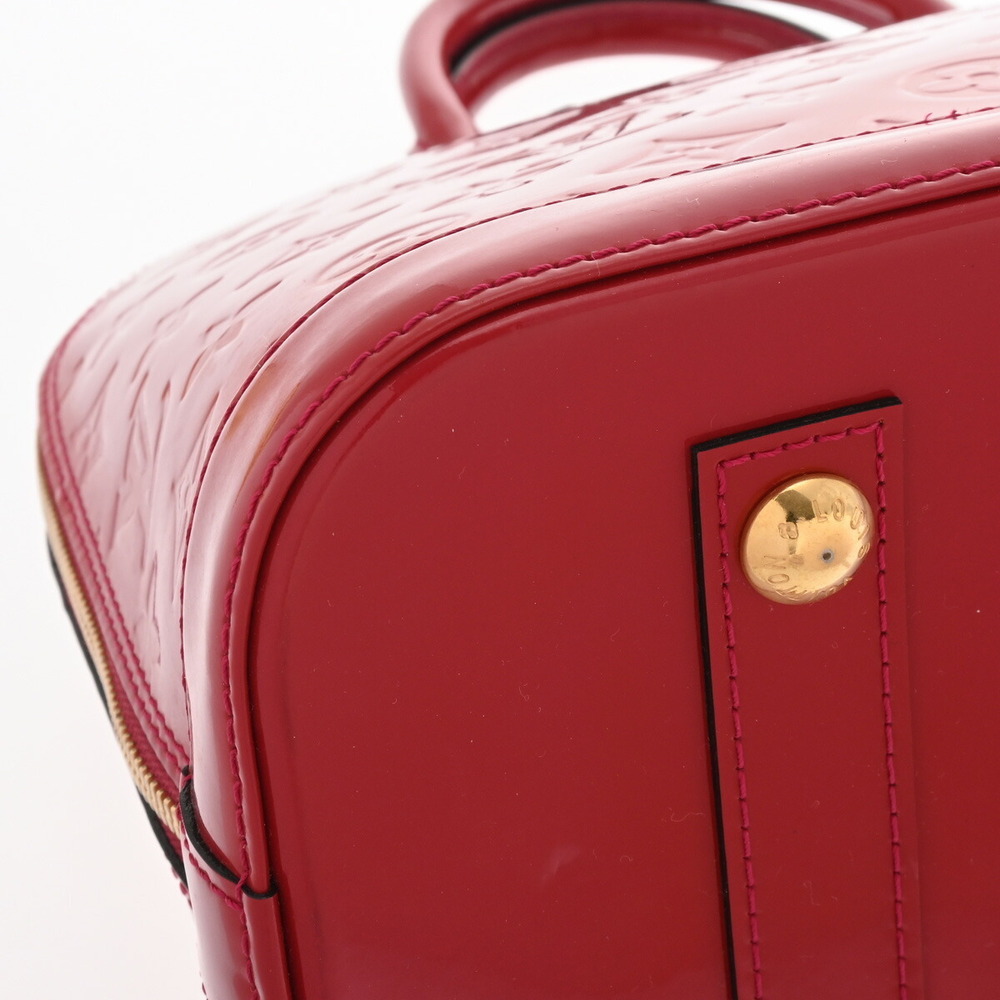 Louis Vuitton Handbag Alma Rose Indien Vernis Pink Monogram - Picture 7 of 11